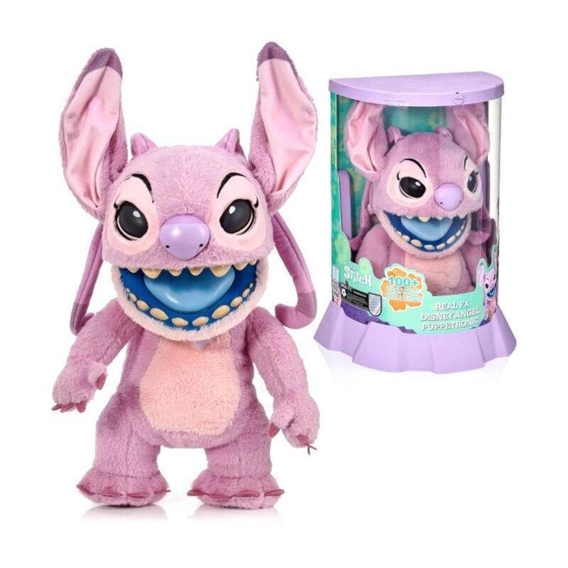 Disney Stitch Puppetronic Real Fx Chatty Angel Interactive Puppet, , medium