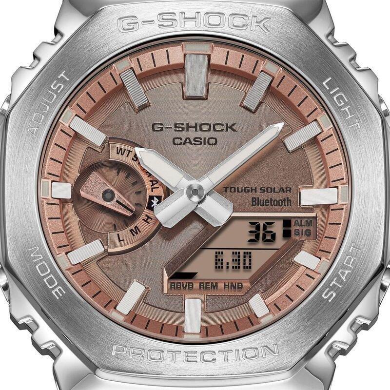 Casio G-Shock Men Full Metal Analog-Digital Watch Gm-B2100Ad-5Adr Silver, , medium