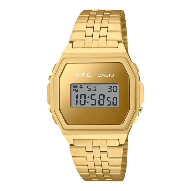 Casio Vintage A.P.C Collaboration Model A1000Acg-9Dr Gold, , large image number 0