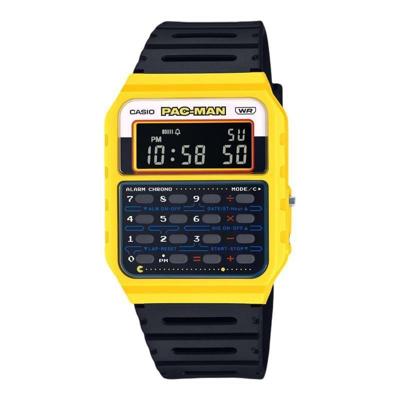 Casio Pac-Man Collaboration Limited Edition Model Ca-53Wpc-1Bdr Yellow, , large image number 0