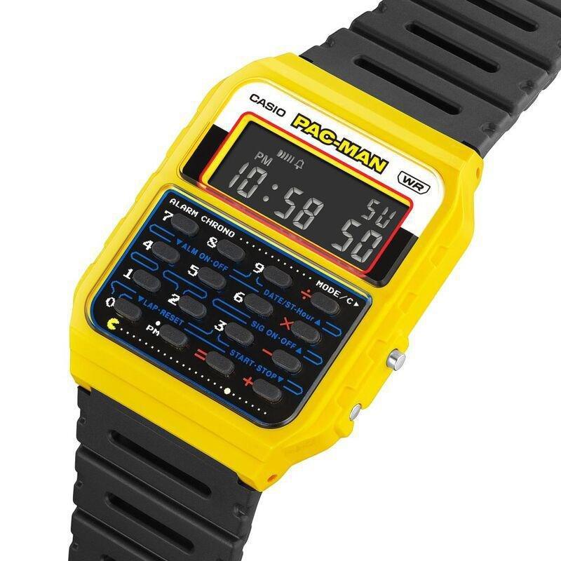 Casio Pac-Man Collaboration Limited Edition Model Ca-53Wpc-1Bdr Yellow, , large image number 2