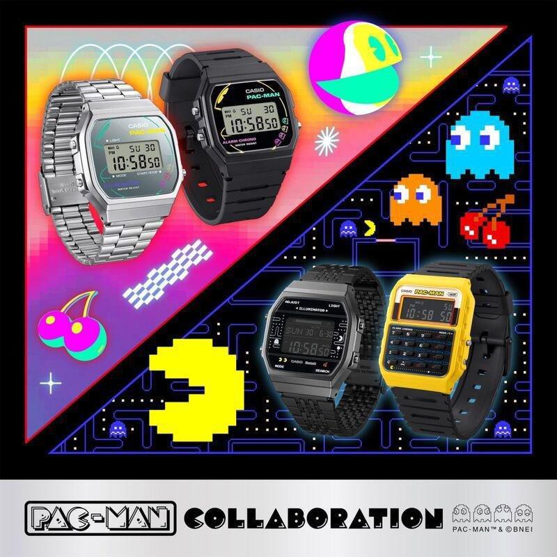 Casio Pac-Man Collaboration Limited Edition Model F-91Wpc-1Adr Black, , large image number 5