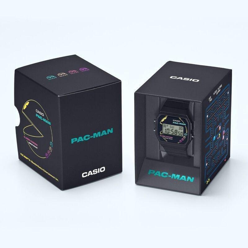 Casio Pac-Man Collaboration Limited Edition Model F-91Wpc-1Adr Black, , large image number 6