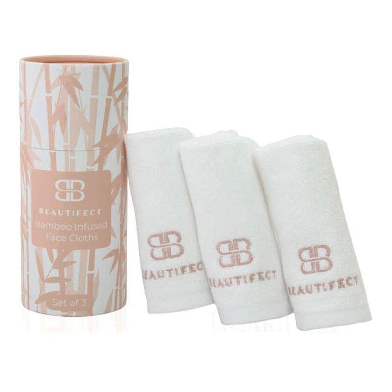 Beautifect BAMBOO Wash Cloths (Set of 3), , large image number 0