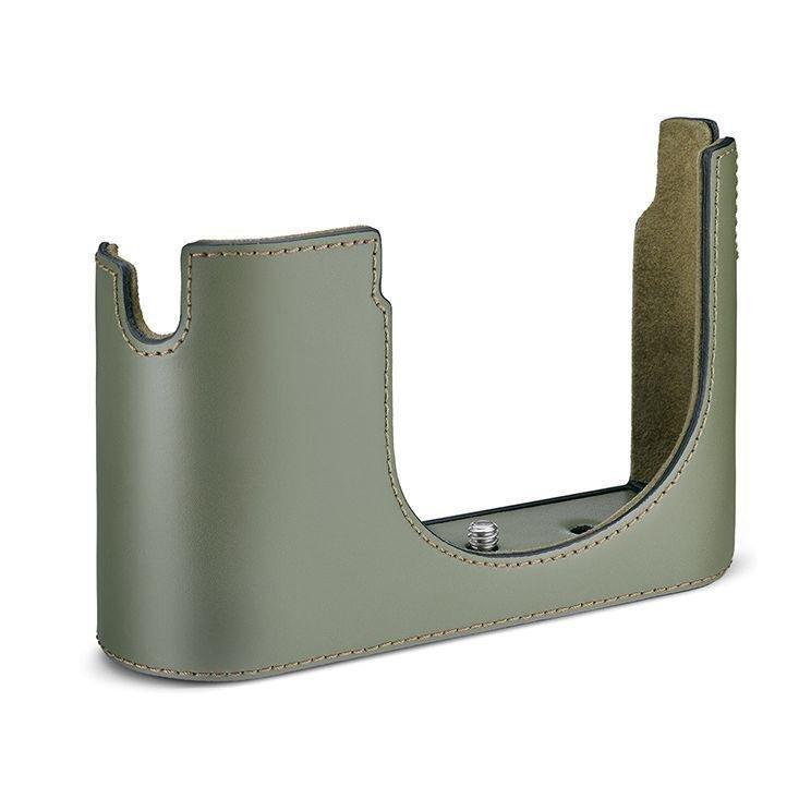 Leica Halfcase Q3 - Leather - Olive Green, , medium