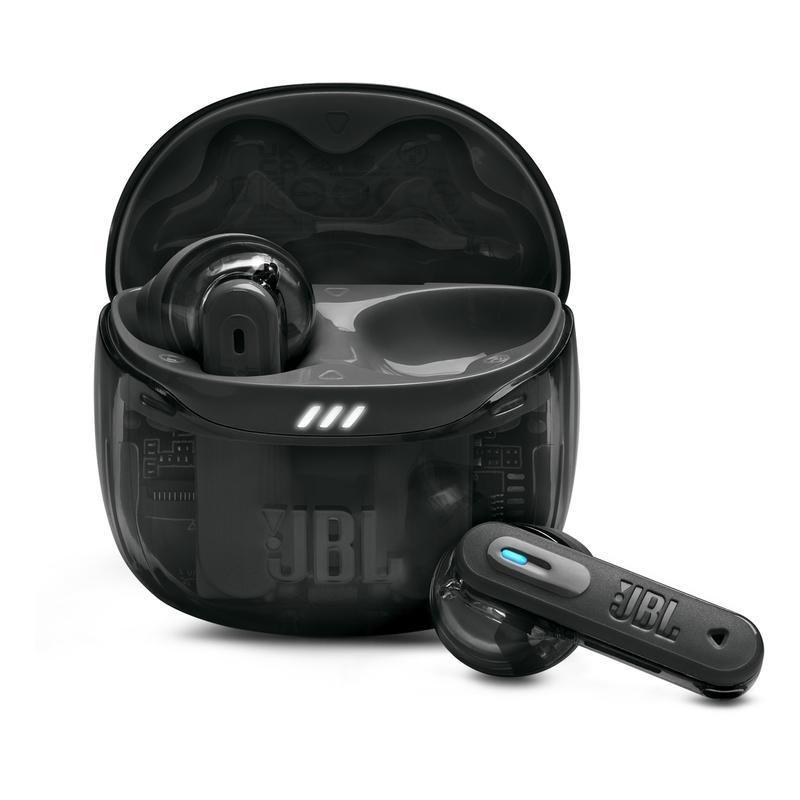 JBL Tune Flex 2 Ghost True Wireless Noise Cancelling Earbuds - Black, , large image number 0