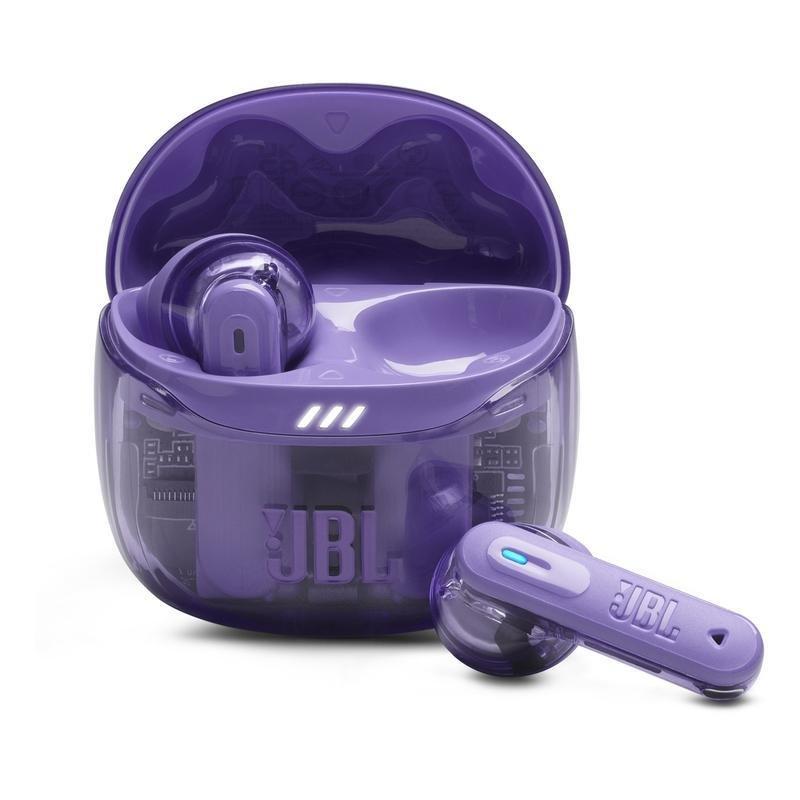 JBL Tune Flex 2 Ghost True Wireless Noise Cancelling Earbuds - Mauve, , medium