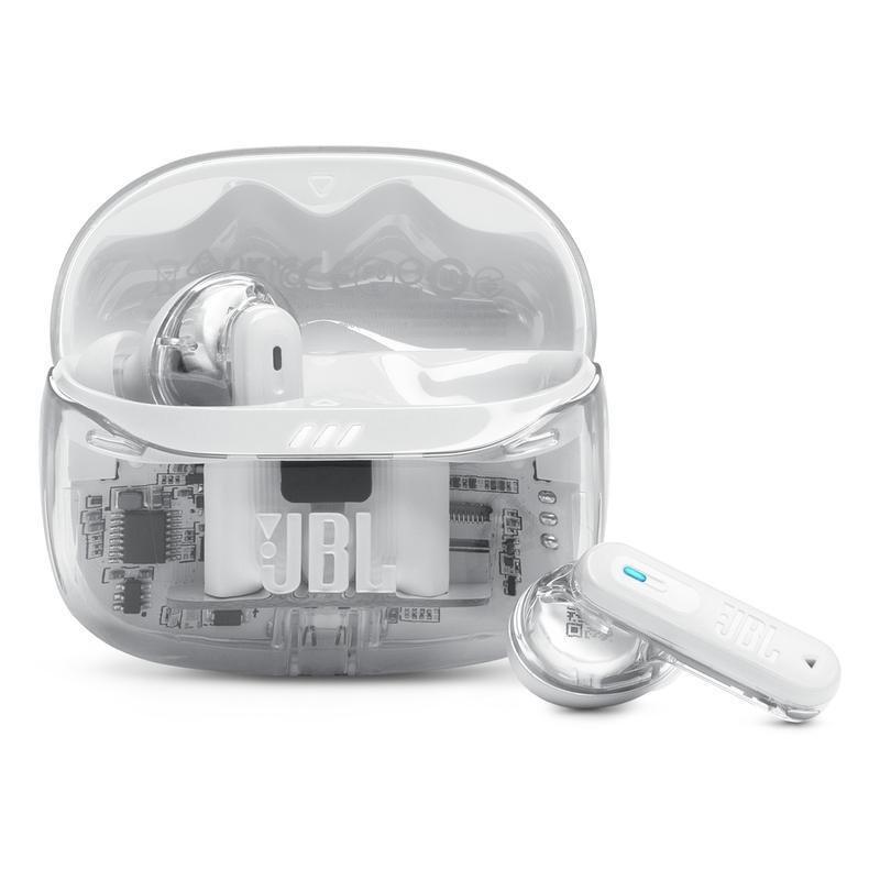 JBL Tune Beam 2 Ghost True Wireless Noise Cancelling Earbuds - White, , large image number 0