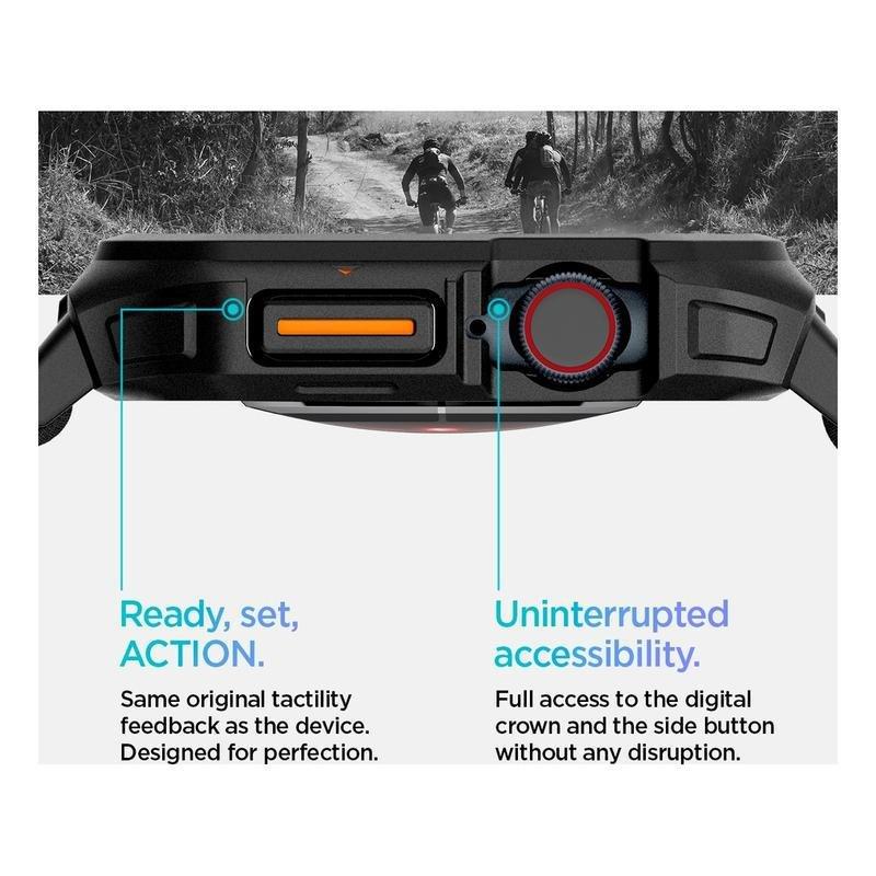 Spigen Apple Watch 10 Case 42mm Lite Fit Pro - Matte Black, , large image number 2