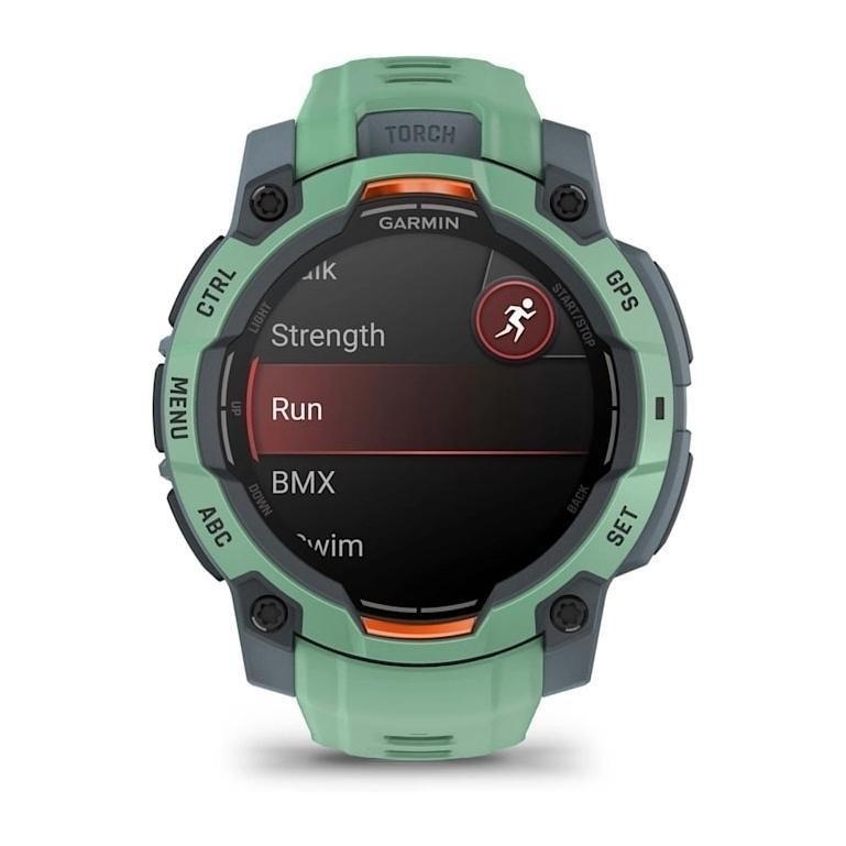 Garmin Instinct 3 GPS Smartwatch - 45mm AMOLED - Neotropic with Neotropic Band, , large image number 1