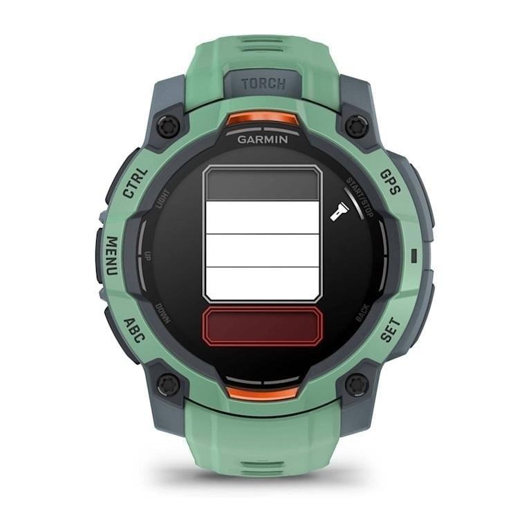 Garmin Instinct 3 GPS Smartwatch - 45mm AMOLED - Neotropic with Neotropic Band, , large image number 4