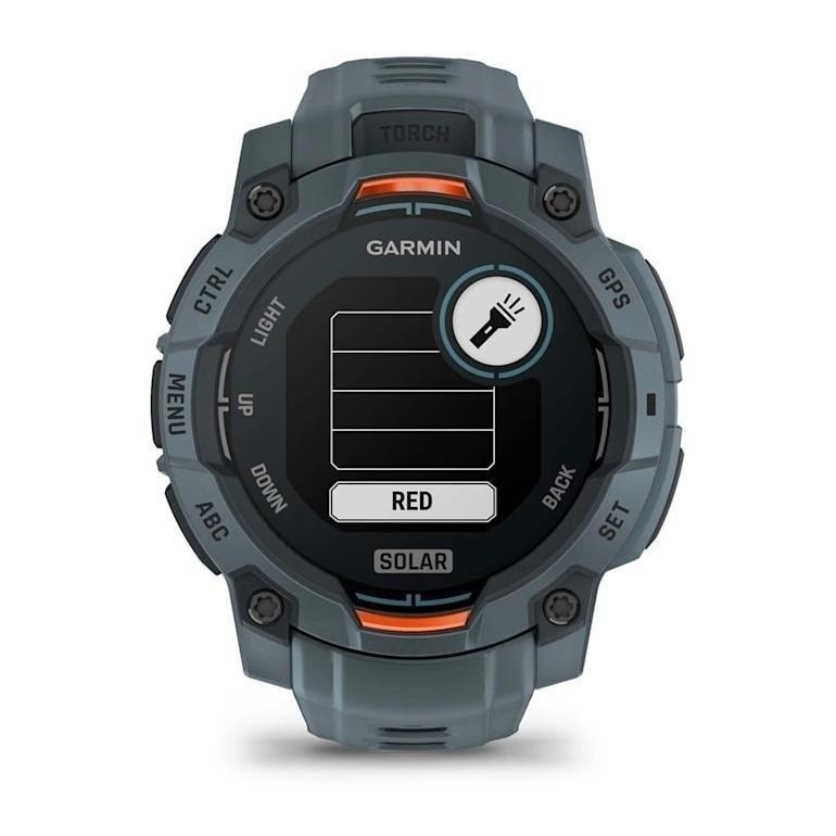 Garmin Instinct 3 GPS Smartwatch - 45mm Solar Twilight with Twilight Band, , large image number 3