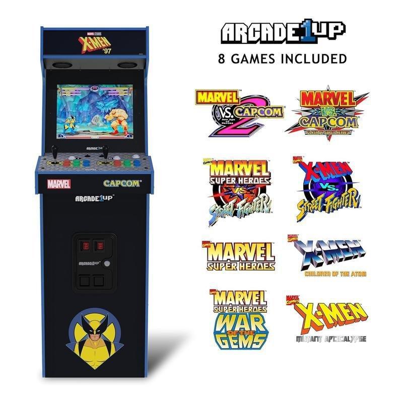 Arcade1Up Marvel VS Capcom 2 X-Men 97 Edition Deluxe Arcade, , large image number 2