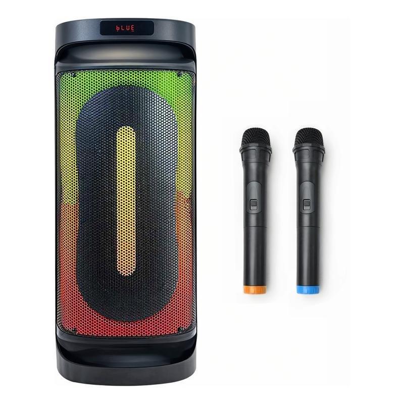 Magic Star Boombox Party Karaoke Speaker L-2811 with 2 Wireless Microphones, , large image number 0