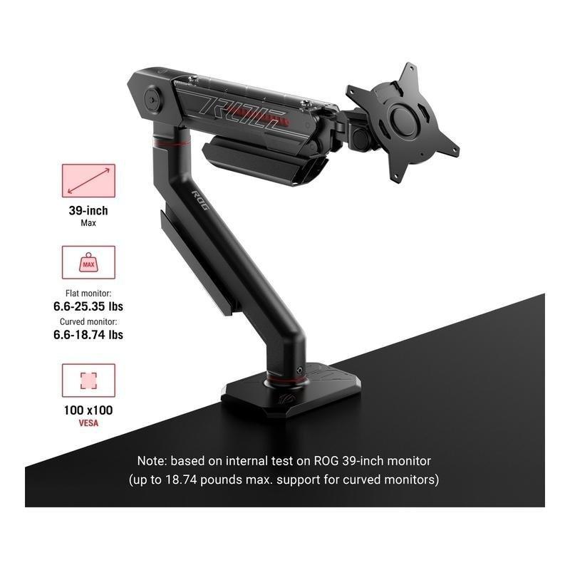 ASUS ROG AAS01 Ergo Monitor Arm, , large image number 1