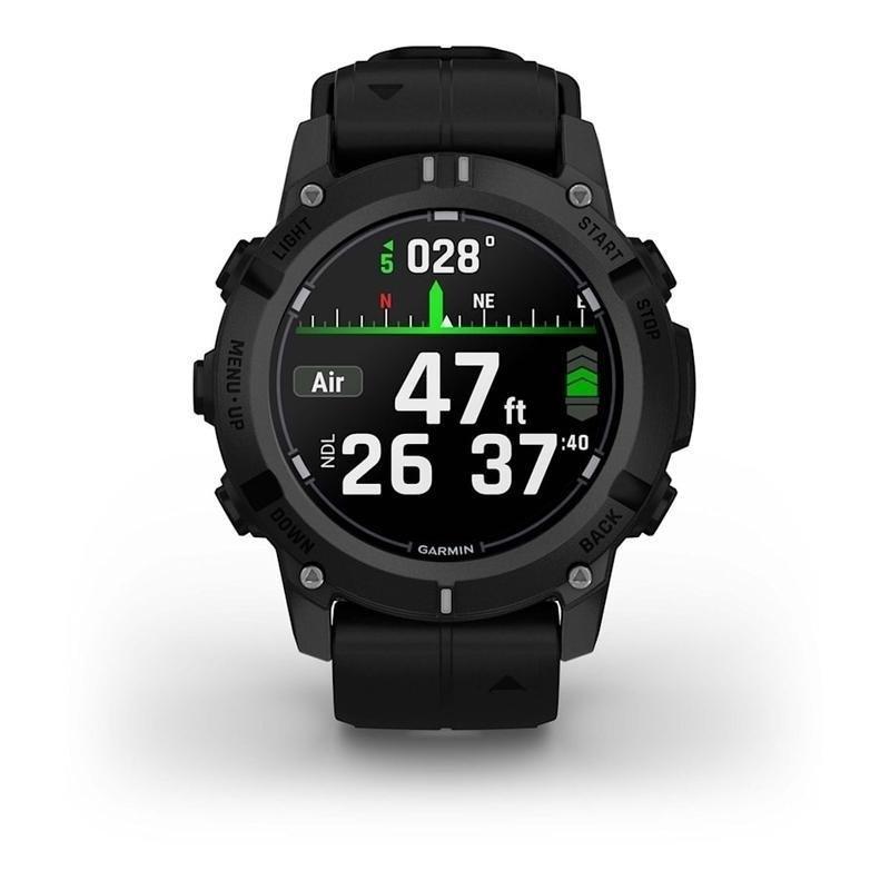 Garmin Descent G2 Dive Computer - Black With Black Band, , large image number 1