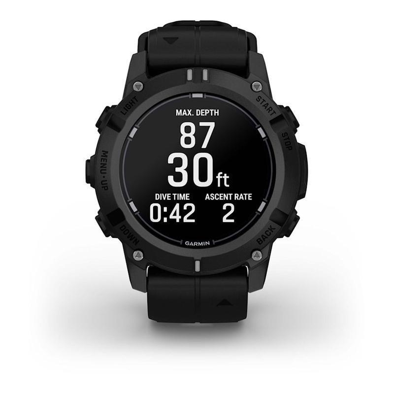 Garmin Descent G2 Dive Computer - Black With Black Band, , large image number 4