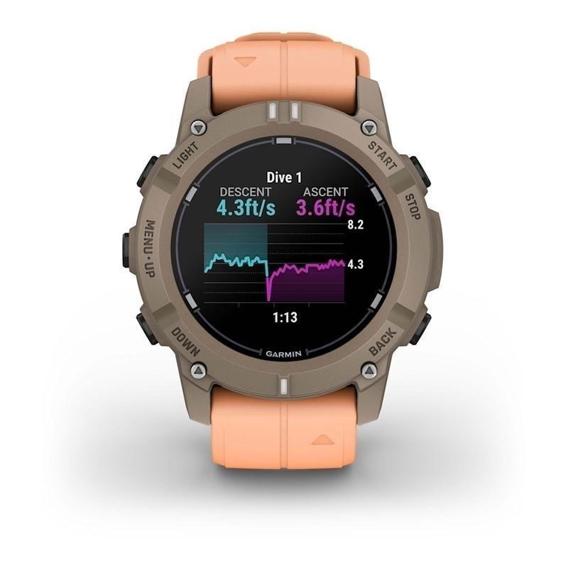 Garmin Descent G2 Dive Computer - Paloma With Shell Pink Band, , large image number 5