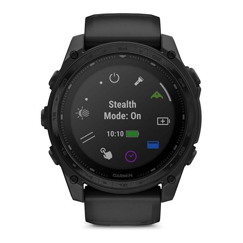 Garmin Tactix 8 51mm Solar Sapphire Tactical Smartwatch With Applied Ballistics Ultralight Solver - Black DLC Titanium With Tactical Black Nylon Ba..., , large image number 2