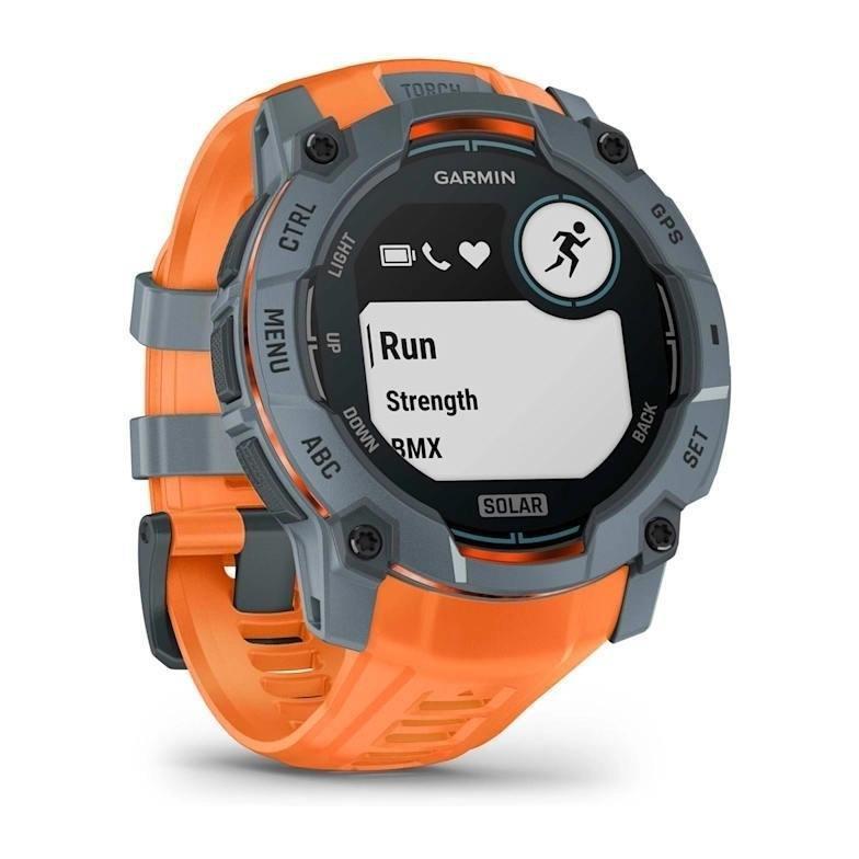 Garmin Instinct 3 GPS Smartwatch - 50mm Solar - Twilight with Solstice Band, , large image number 1