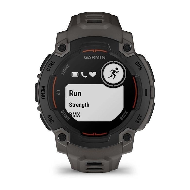 Garmin Instinct E GPS Smartwatch - 45mm - Black with Charcoal Band, , large image number 1