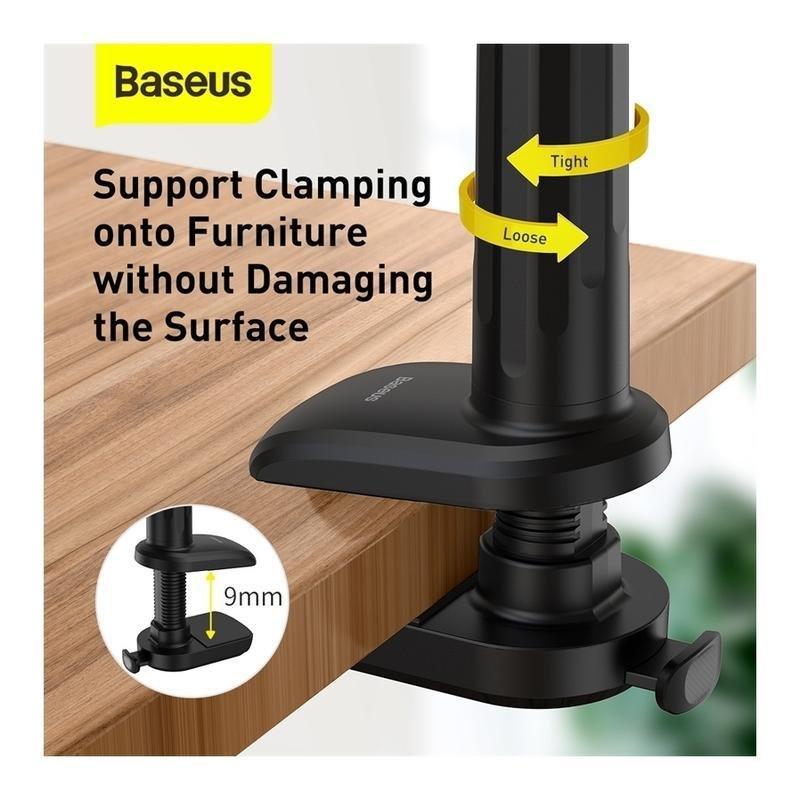 Baseus Otaku Life Adjustable Lazy Holder for Phone/Tablet - Gray, , large image number 2