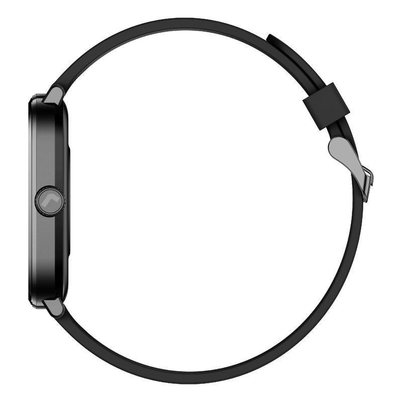 Risync Classic SA10 Amoled Square Smartwatch - Black, , large image number 1
