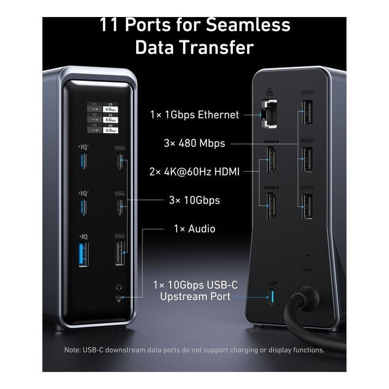 Anker Prime Charging Docking Station (14-in-1 Dual Display 160W) - Gray, , large image number 1
