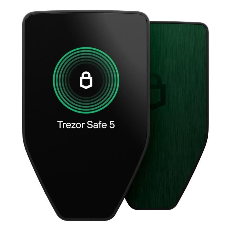 Trezor Safe 5 Advanced Crypto Hardware Wallet - Green Beryl, , large image number 0