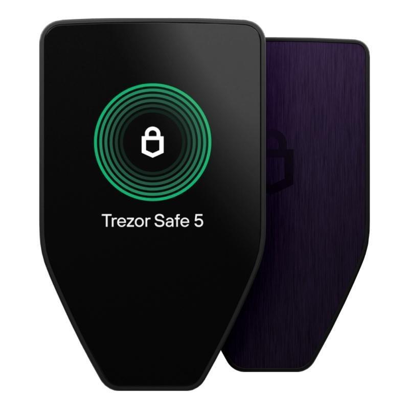 Trezor Safe 5 Advanced Crypto Hardware Wallet - Violet Ore, , large image number 0