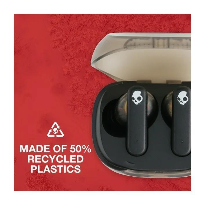 Skullcandy Smokin Buds True Wireless In-Ear Earbuds - Midnight Smoke, , large image number 3