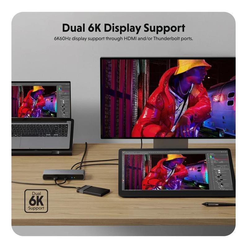 Hyper HyperDrive Thunderbolt 4 Docking Station, , large image number 4