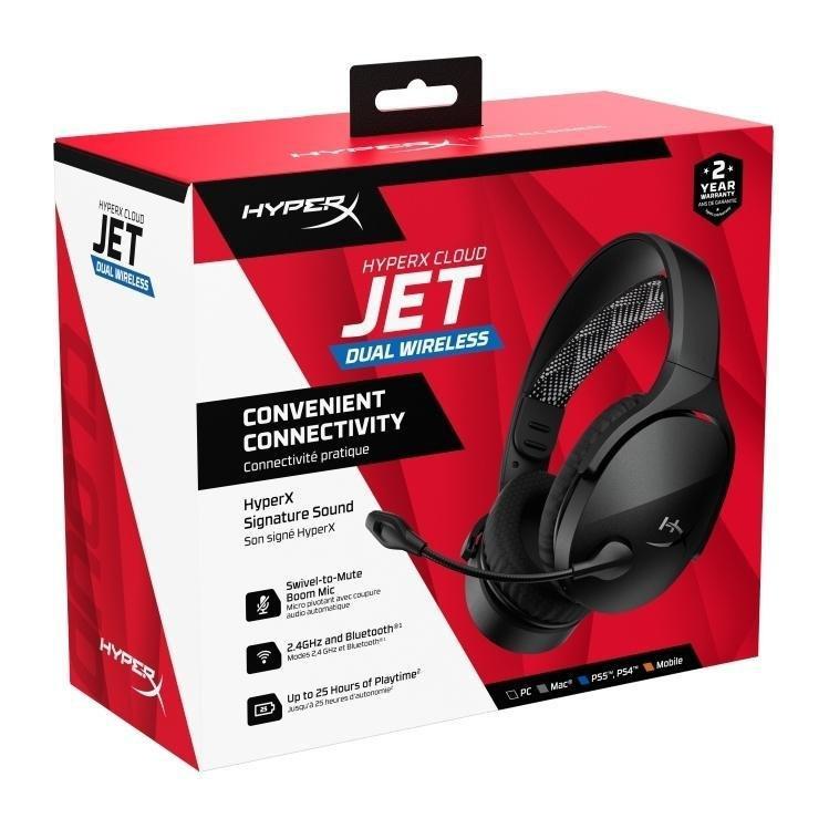 HyperX Cloud Jet Dual Wireless Gaming Headset - Black, , large image number 2