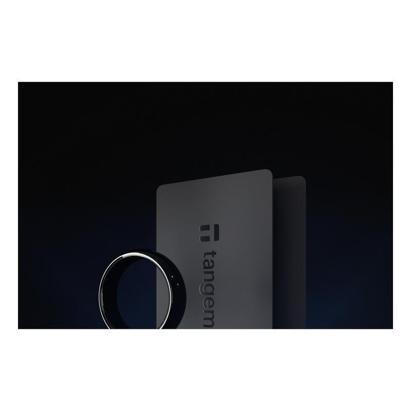 Tangem Crypto Hardware Wallet Ring Size 9 (1 Ring & 2 Cards), , large image number 5