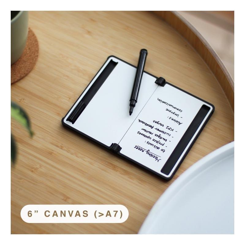 New Things Lab Memo RFID Blocking Whiteboard Wallet - Charcoal Black, , large image number 2