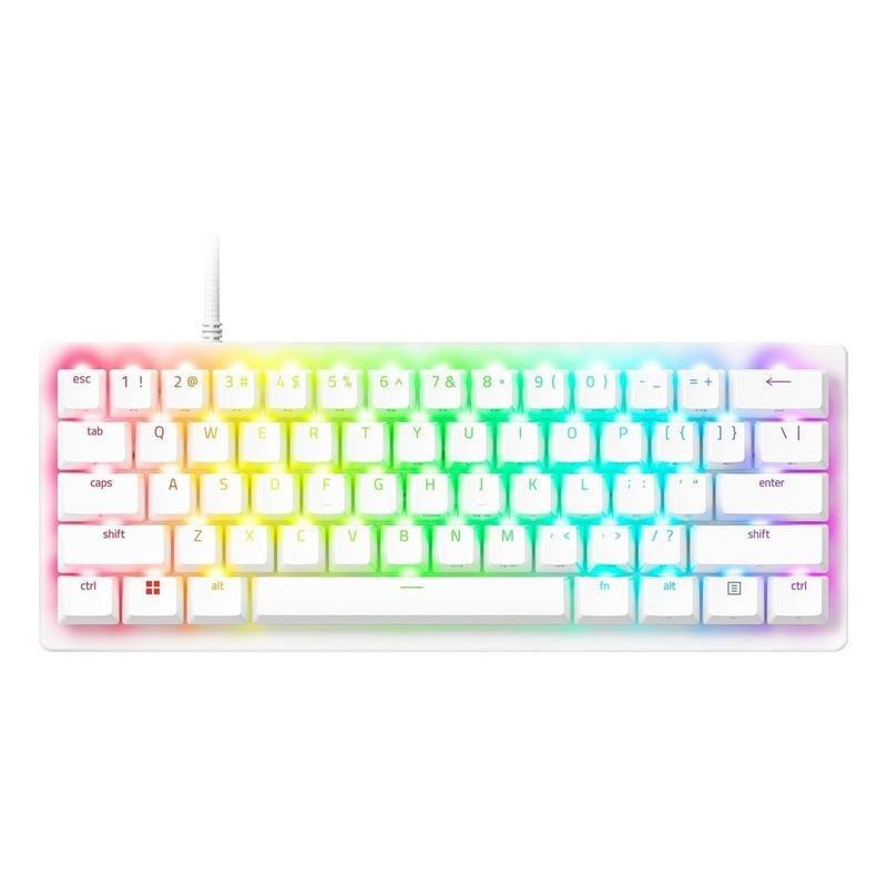 Razer Huntsman V3 Pro Mini - 60% Analog Optical Esports Gaming Keyboard - White, , large image number 0