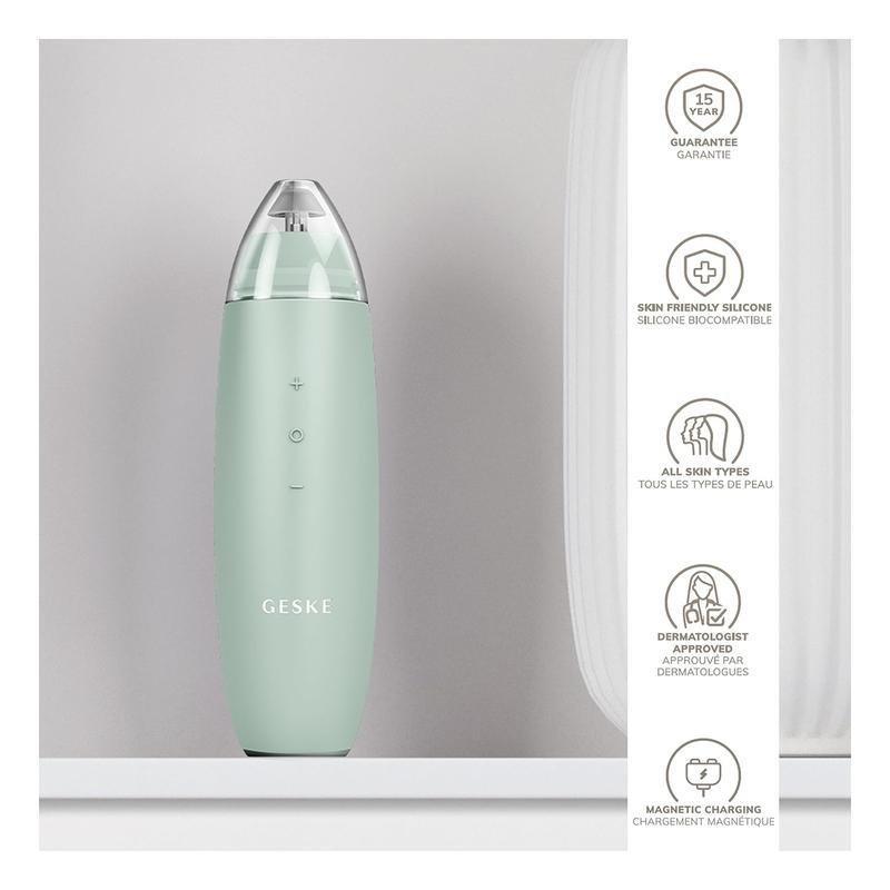 GESKE SmartAppGuided MicroDermabrasion Blackhead Remover 7 in 1 - Green, , large image number 4