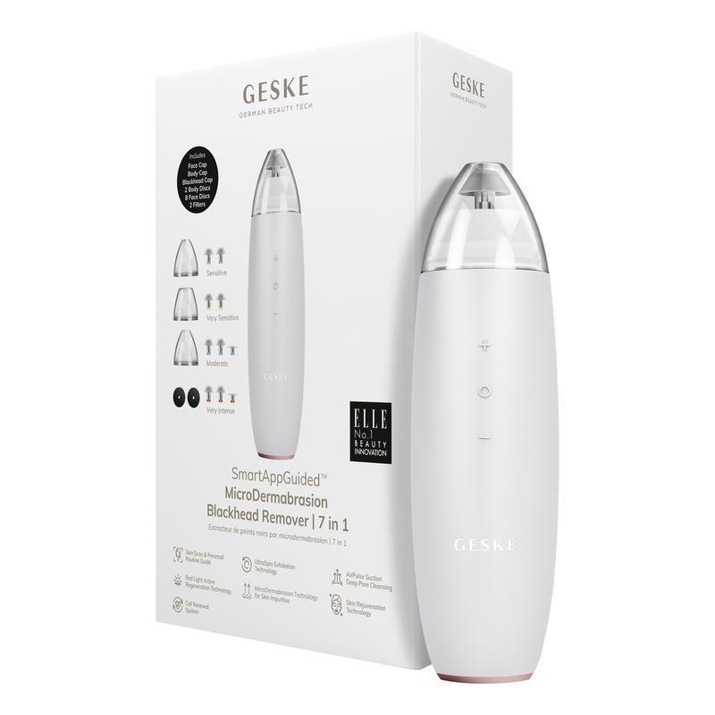 GESKE SmartAppGuided MicroDermabrasion Blackhead Remover 7 in 1 - Starlight, , medium
