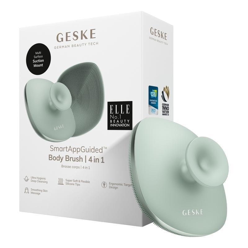 GESKE Body Brush 4 in 1 - Green, , large image number 0