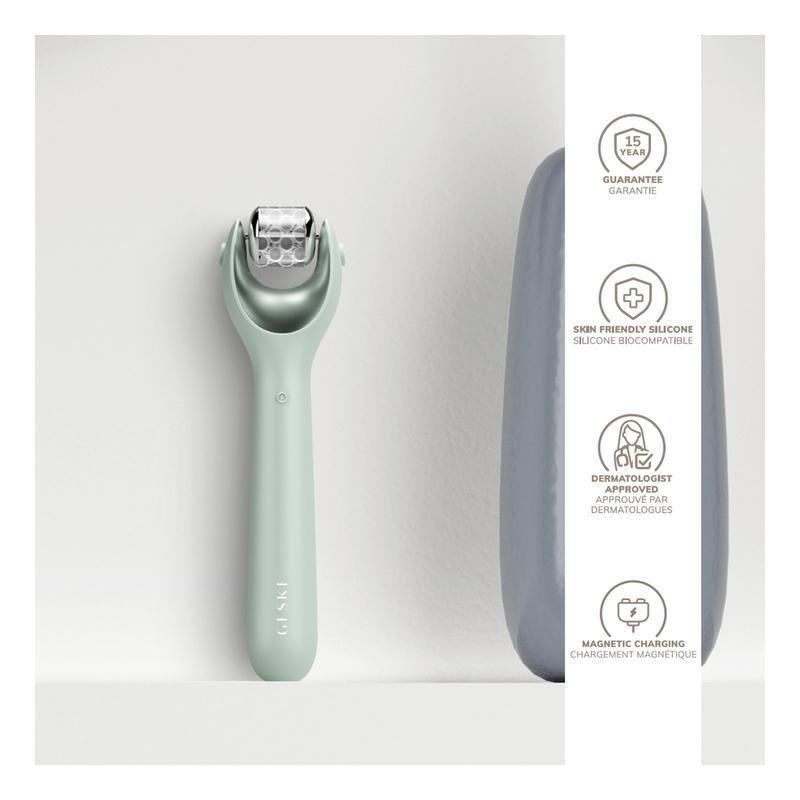 GESKE SmartAppGuided MicroNeedle Face Roller 9 in 1 - Green, , large image number 2