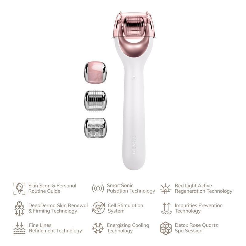 GESKE SmartAppGuided MicroNeedle Face Roller 9 in 1 - Starlight, , large image number 0