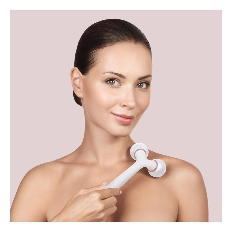 GESKE SmartAppGuided Sonic Facial & Body Roller 4 in 1 - Starlight, , large image number 3