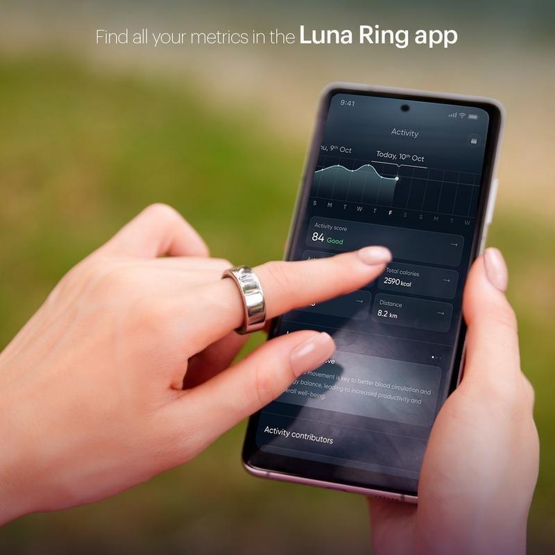 Noise Luna Ring - Size 6 - Sunlight Gold, , large image number 1