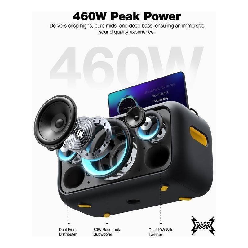 Ikarao Break X1 Smart Party Speaker With Screen 800W, , large image number 4