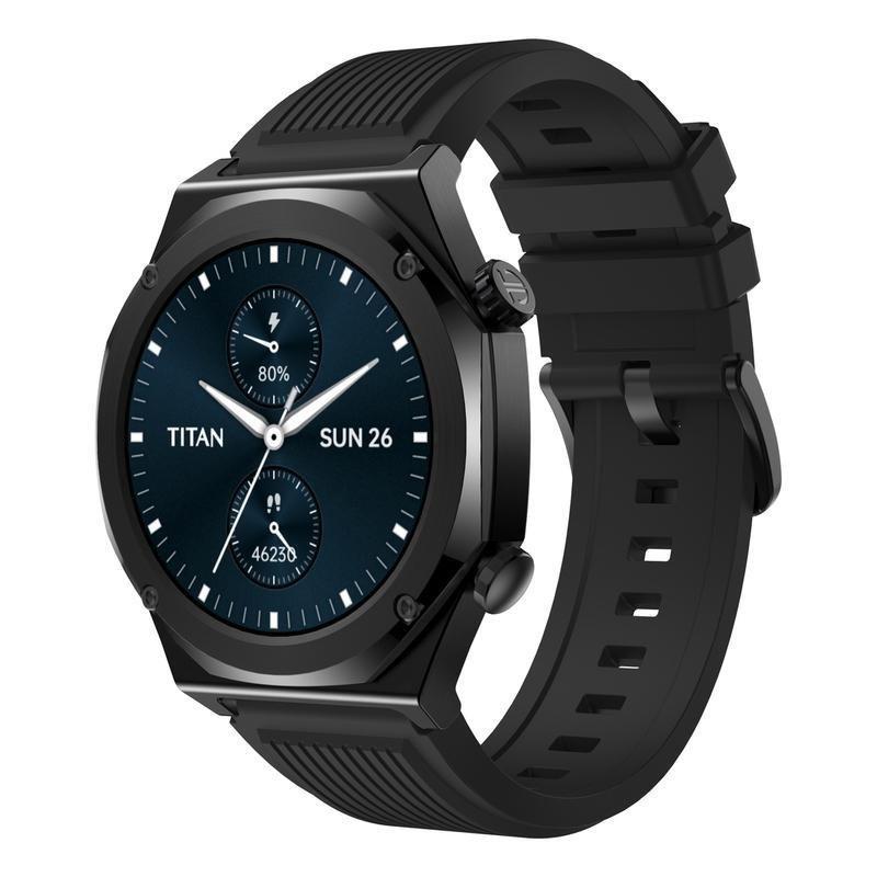 Titan Maestro Smartwatch - Black/Black, , large image number 3