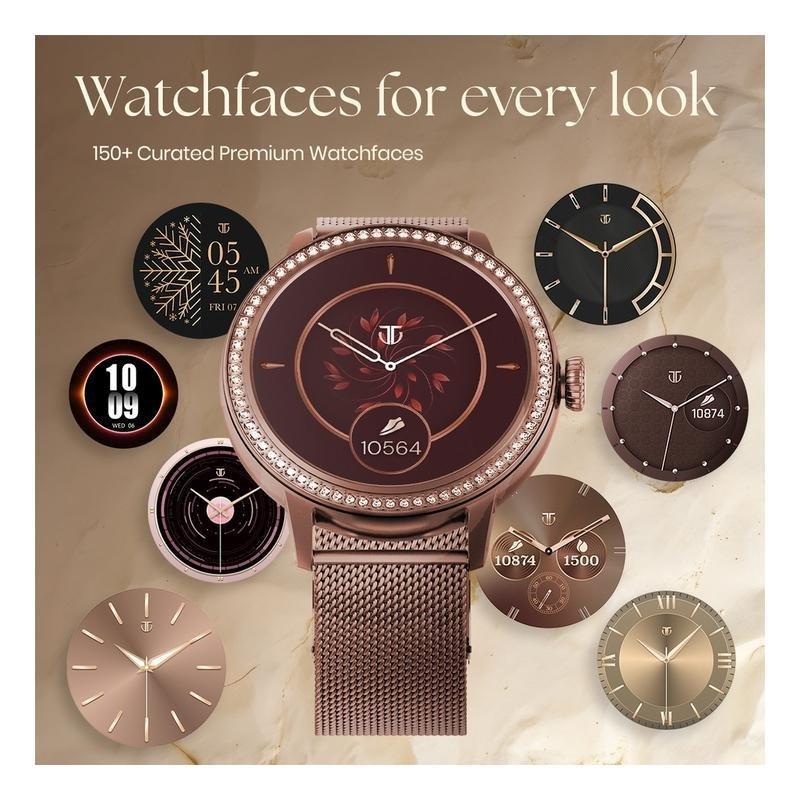 Titan Valerie Womens Smartwatch - Brown, , large image number 2