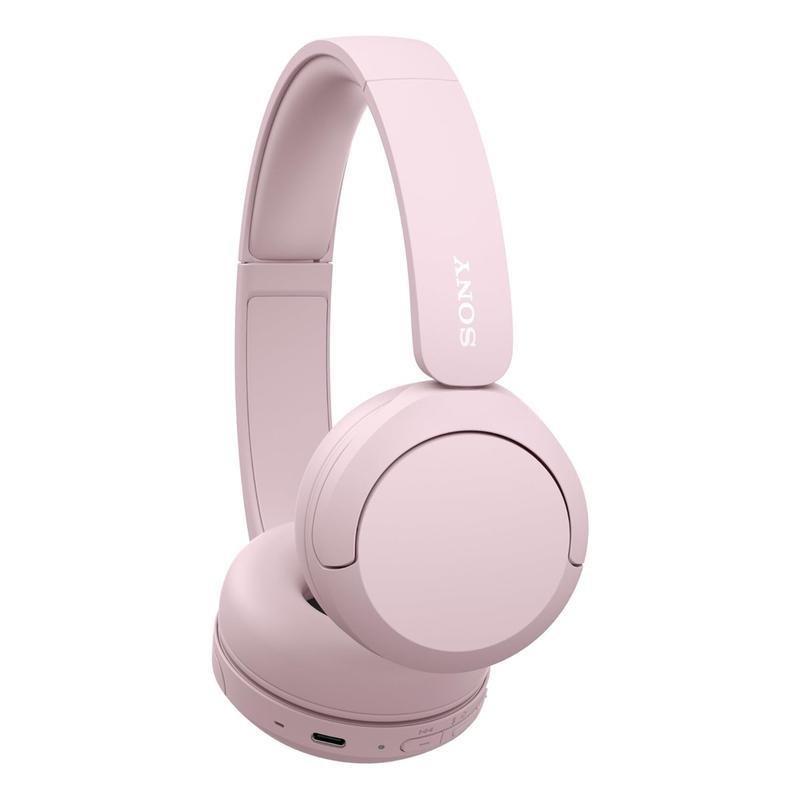 Sony WH-CH520 Bluetooth On-Ear Headphones - Pink, , large image number 3