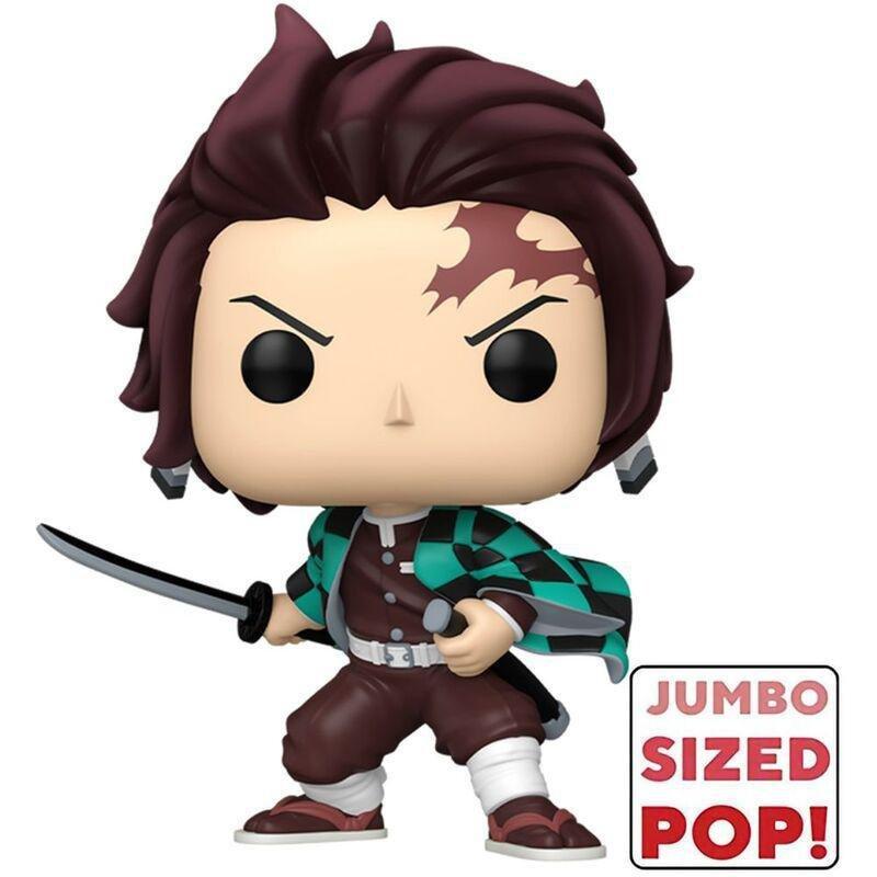 Funko Pop! Jumbo Animation Demon Slayer Tanjiro 10-Inch Vinyl Figure, , medium