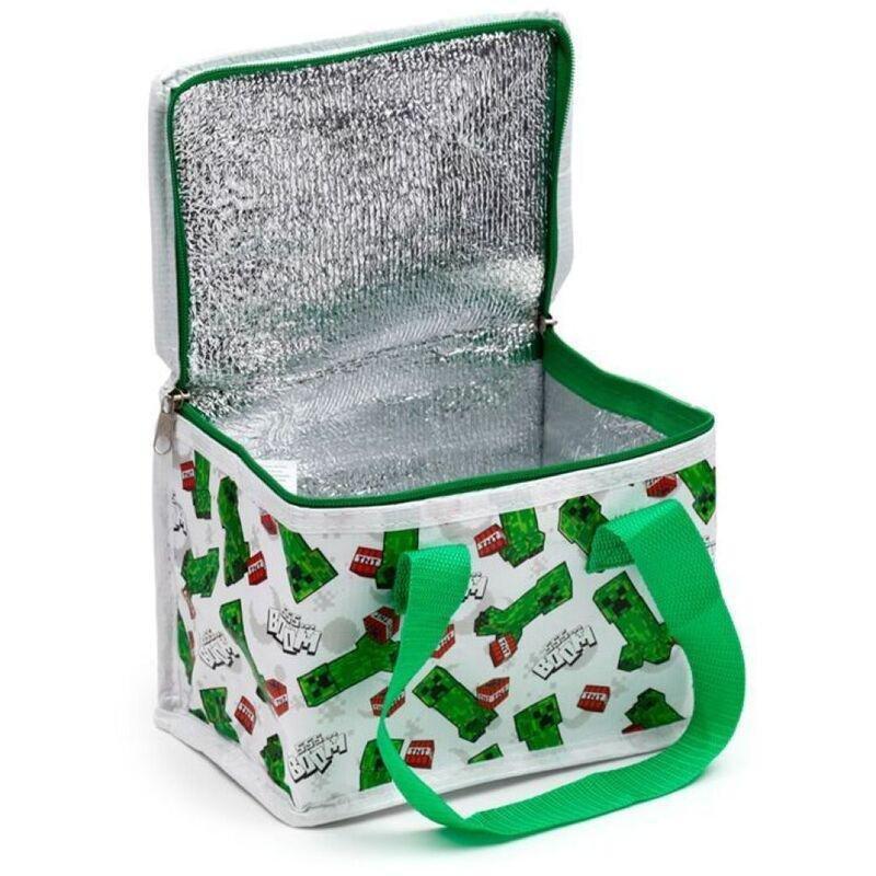 Puckator Rpet Cool Bag Lunch Bag - Minecraft Creeper & Tnt, , large image number 1