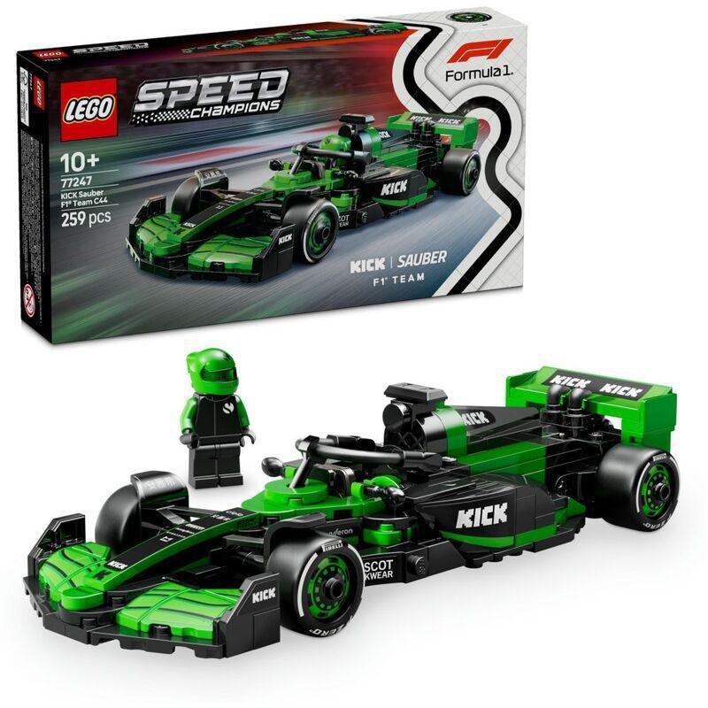LEGO Speed Champions F1 Kick Sauber Team C44 Race Car 77247 (259 Pieces), , large image number 0